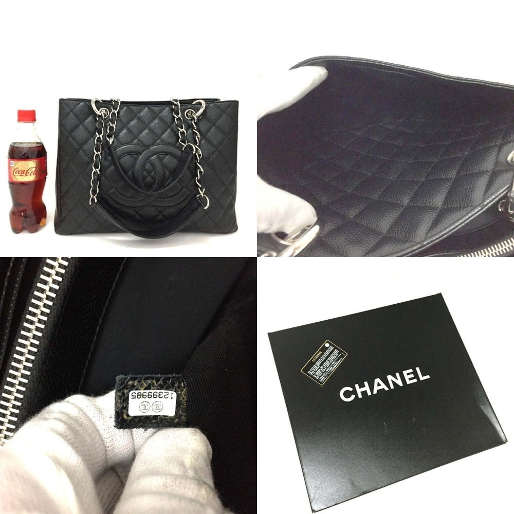 100% Auth CHANEL Quilted Matelasse Caviar GST - Picture 8 of 8